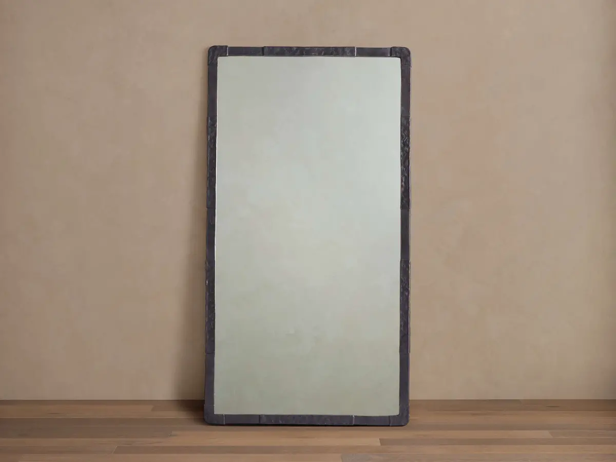 Miah Floor Mirror In Bronze 1