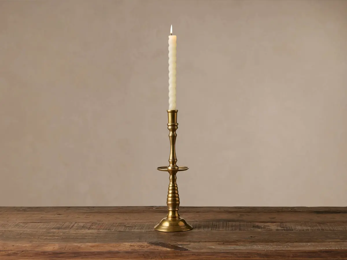 Twist Taper Candle (Set Of 2) 1