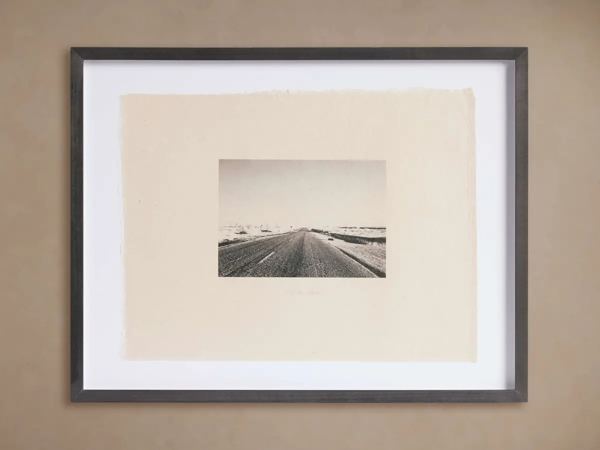 Desert Road Framed Print 1