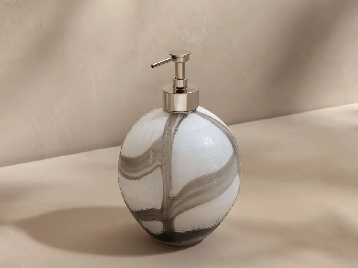 Abilene Bath Pump In Ash Swirl 1