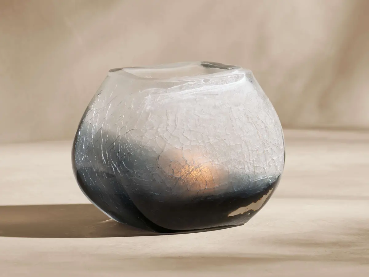 Indigo Tealight Holder 1
