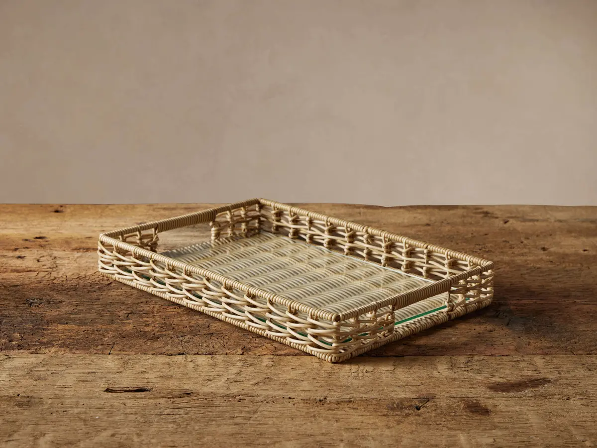 Hatteras Serving Tray In Natural 1