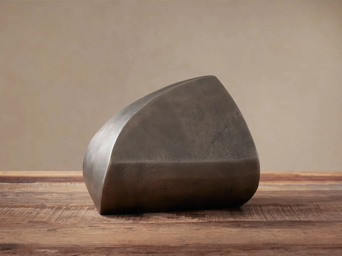 Antique Nickel Sculpture 1