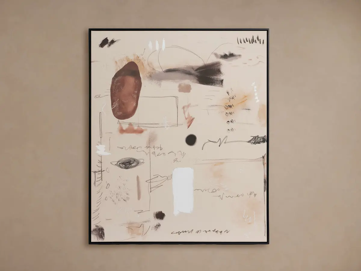 Rustic Chaos I Framed Print 1