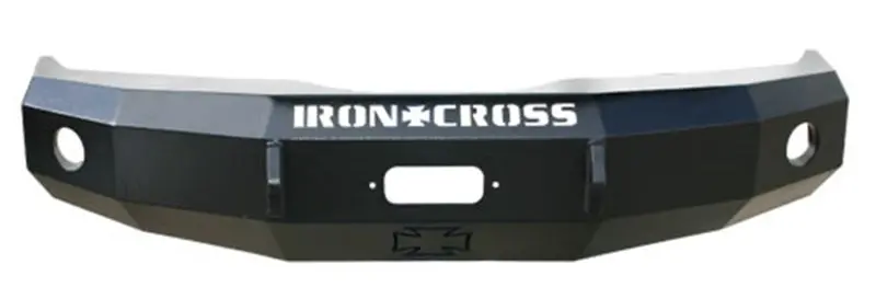 Iron Cross Heavy-Duty Front Winch Bumper For 2010–2018 Ram 2500/3500 (Excl. Power Wagon) – Gloss Black Finish 1