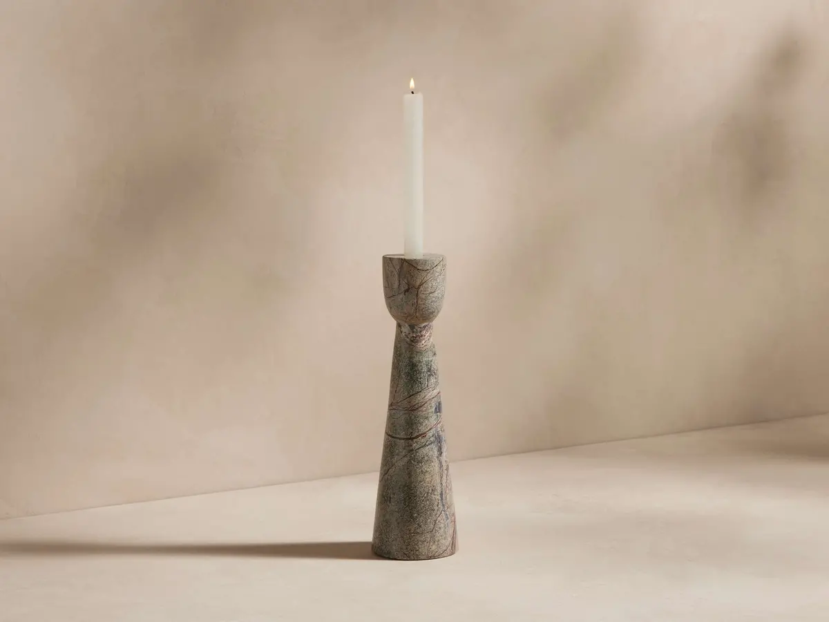 Omo Marble Taper Holder 1