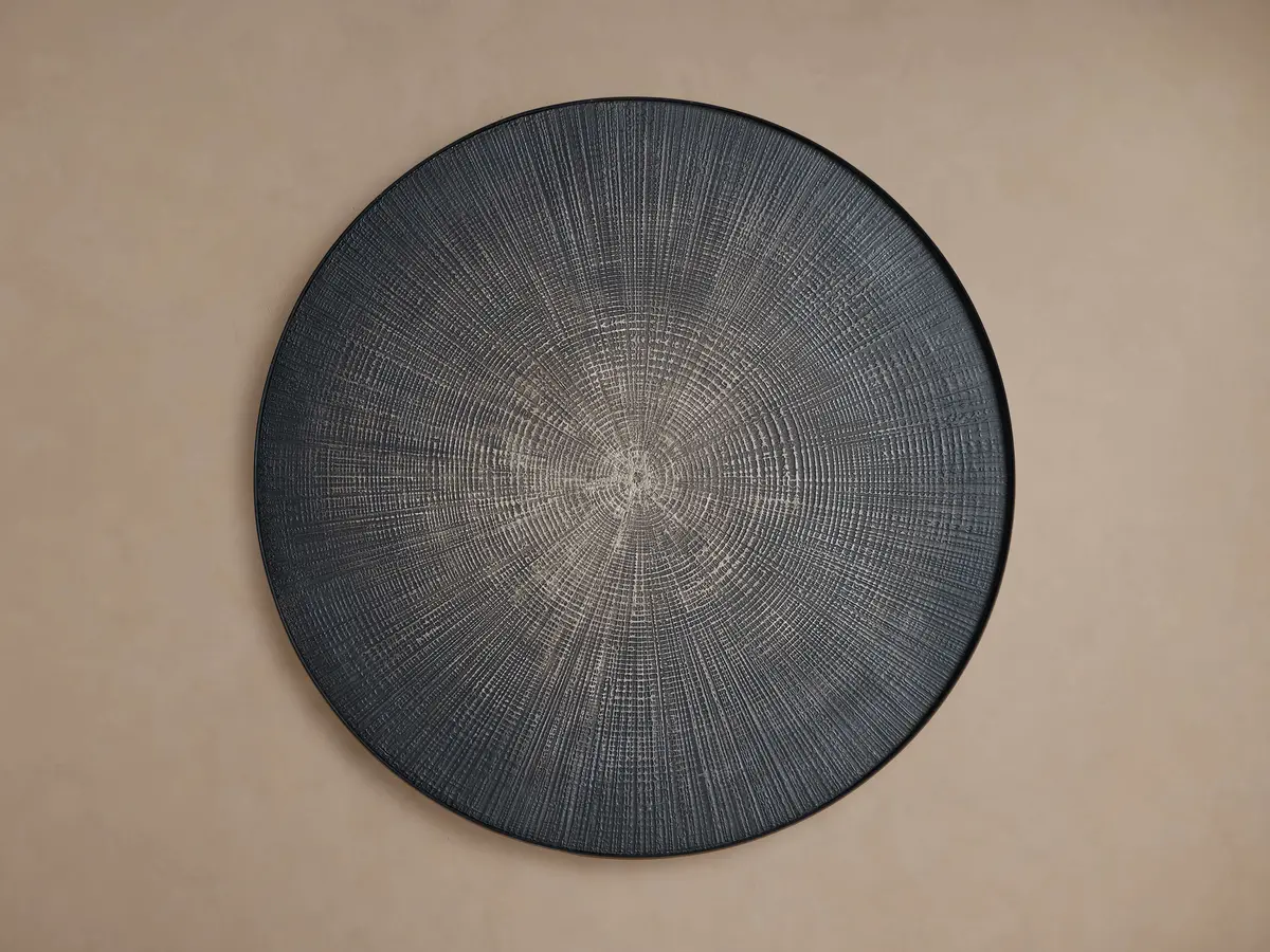 Charcoal Radial Panel 1