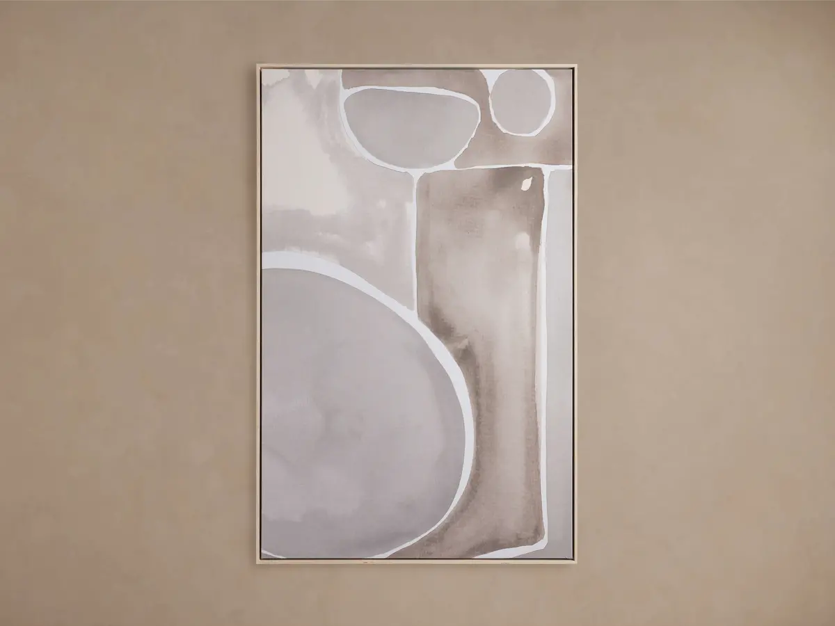 Sand Column Framed Print 1