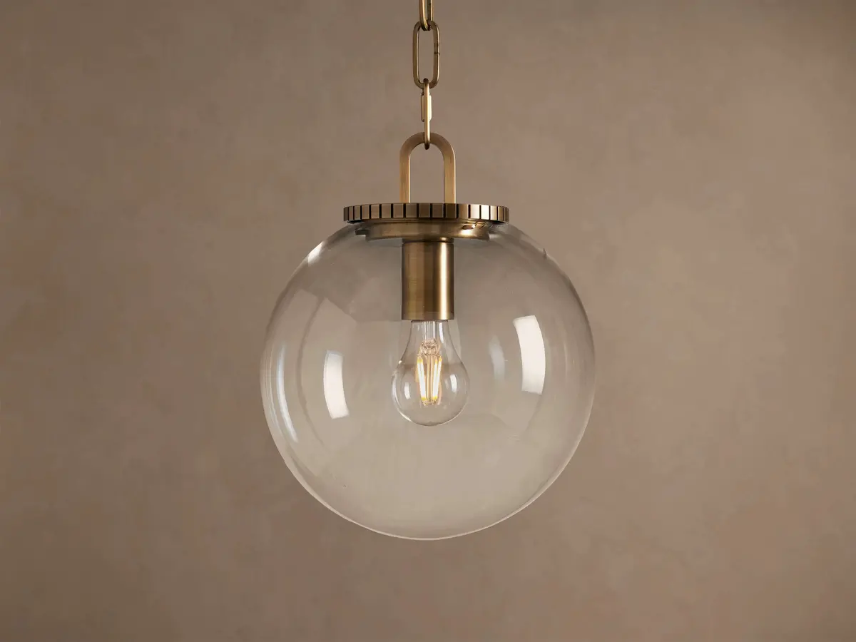 Wescott Globe Pendant With Chain 1