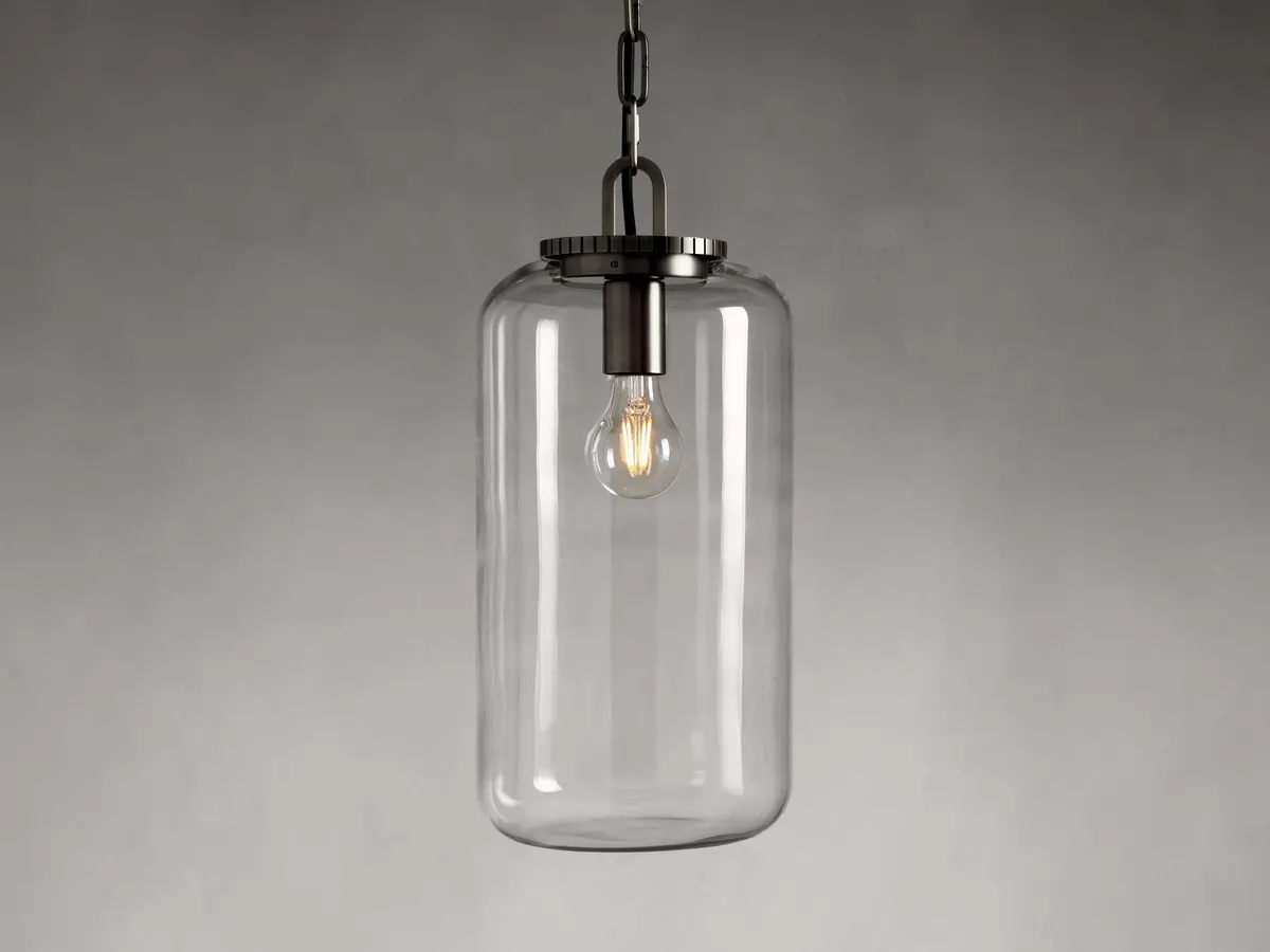 Wescott Cylinder Pendant With Bronze Chain 1