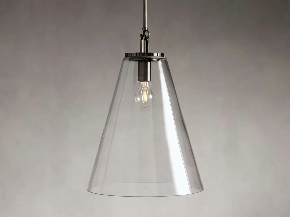Wescott Medium Cone Pendant With Bronze Rod 1