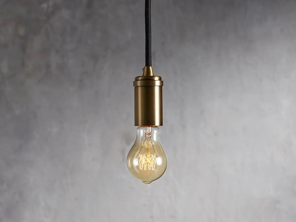 Ohlson Brass Swag Pendant 1