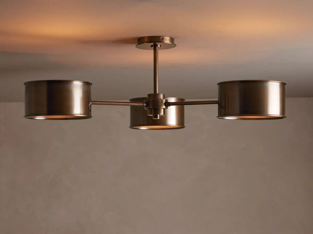Daphne Metal Flush Mount 1
