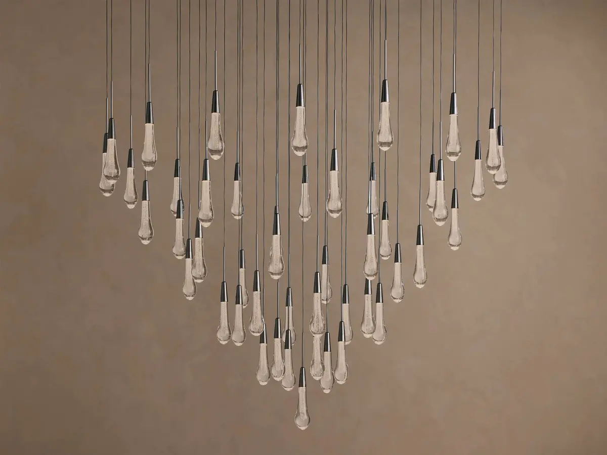 Soltaire 58" Round Chandelier In Bronze 1