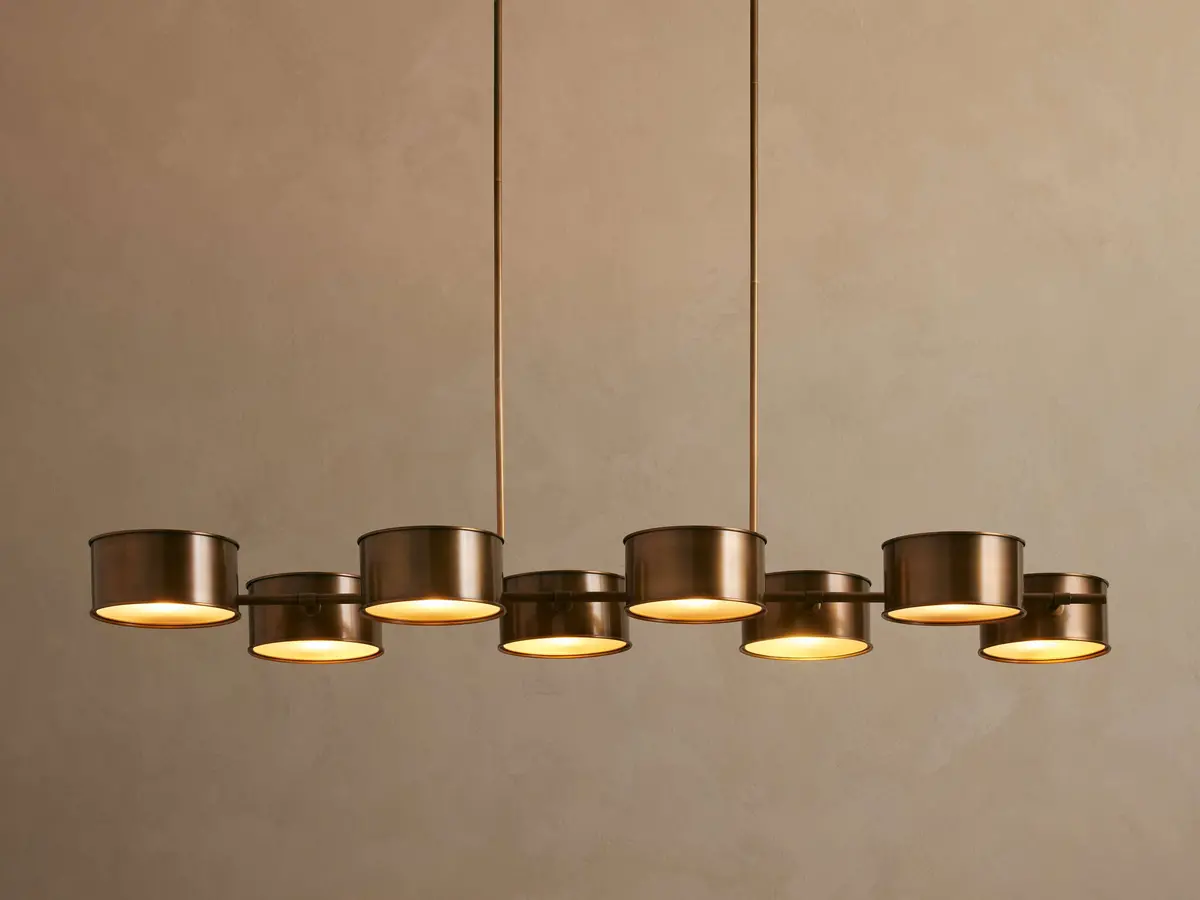 Daphne Metal Linear Chandelier 1