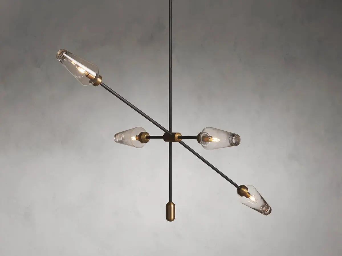 Arrow Bronze Chandelier 1