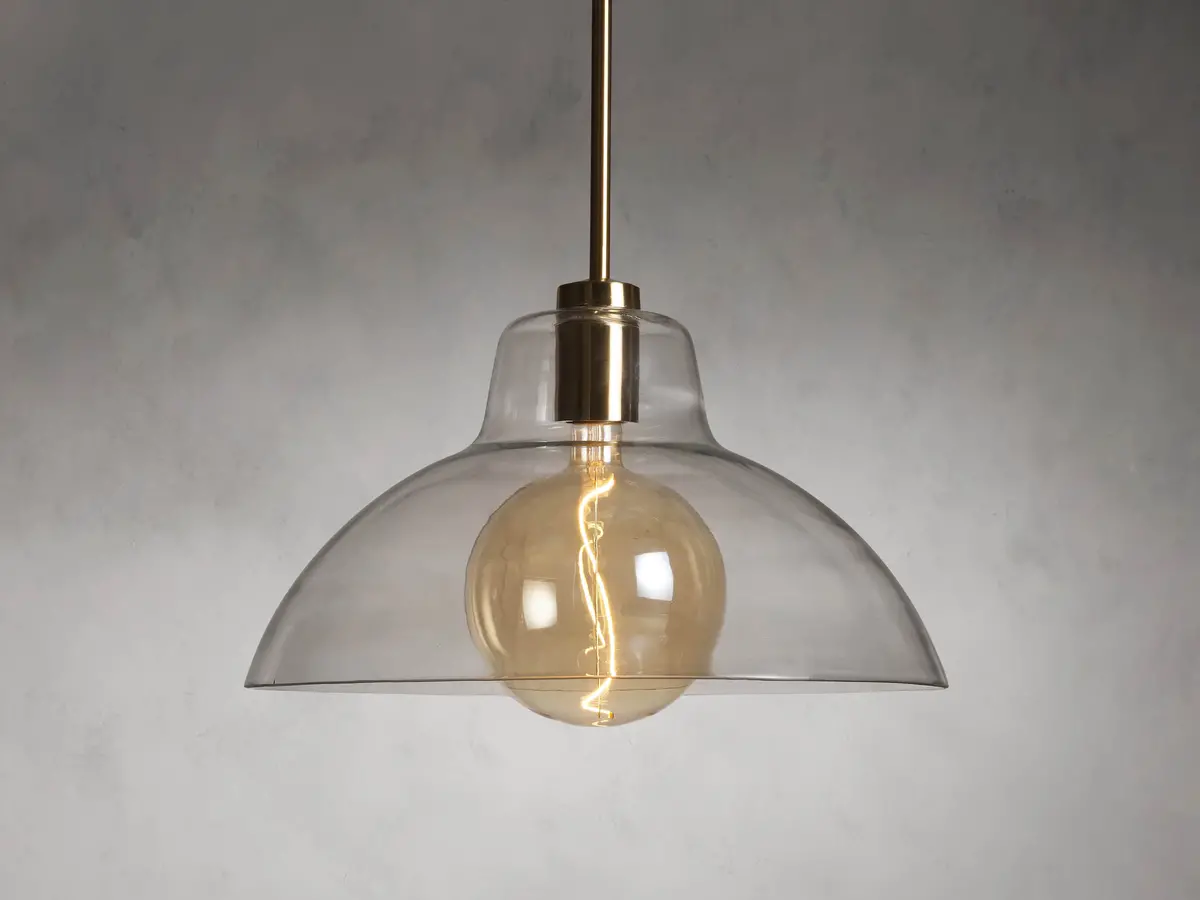 Bauer Dome Pendant With Bulb 1