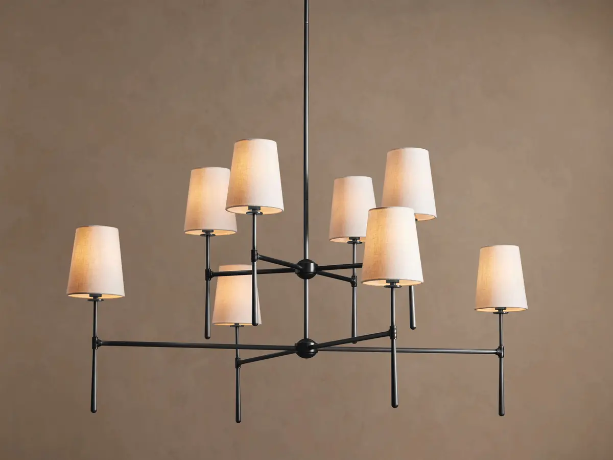 Rhodes Chandelier In Bronze 1