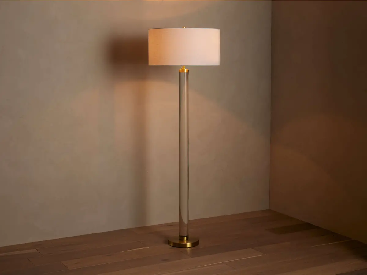 Linden Crystal Floor Lamp 1