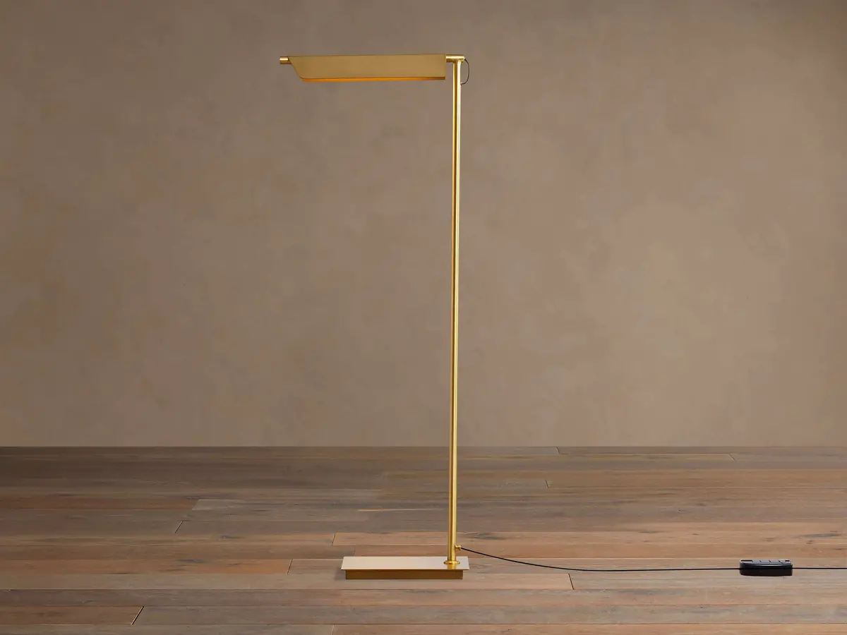 Axle Brass Floor Lamp 1