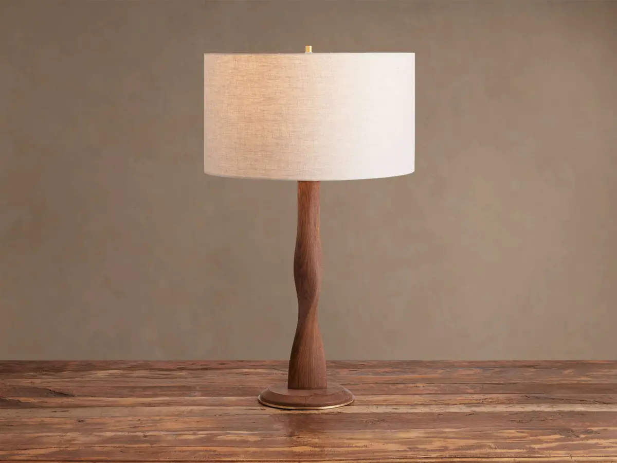 Jonas Table Lamp With Flax Shade 1