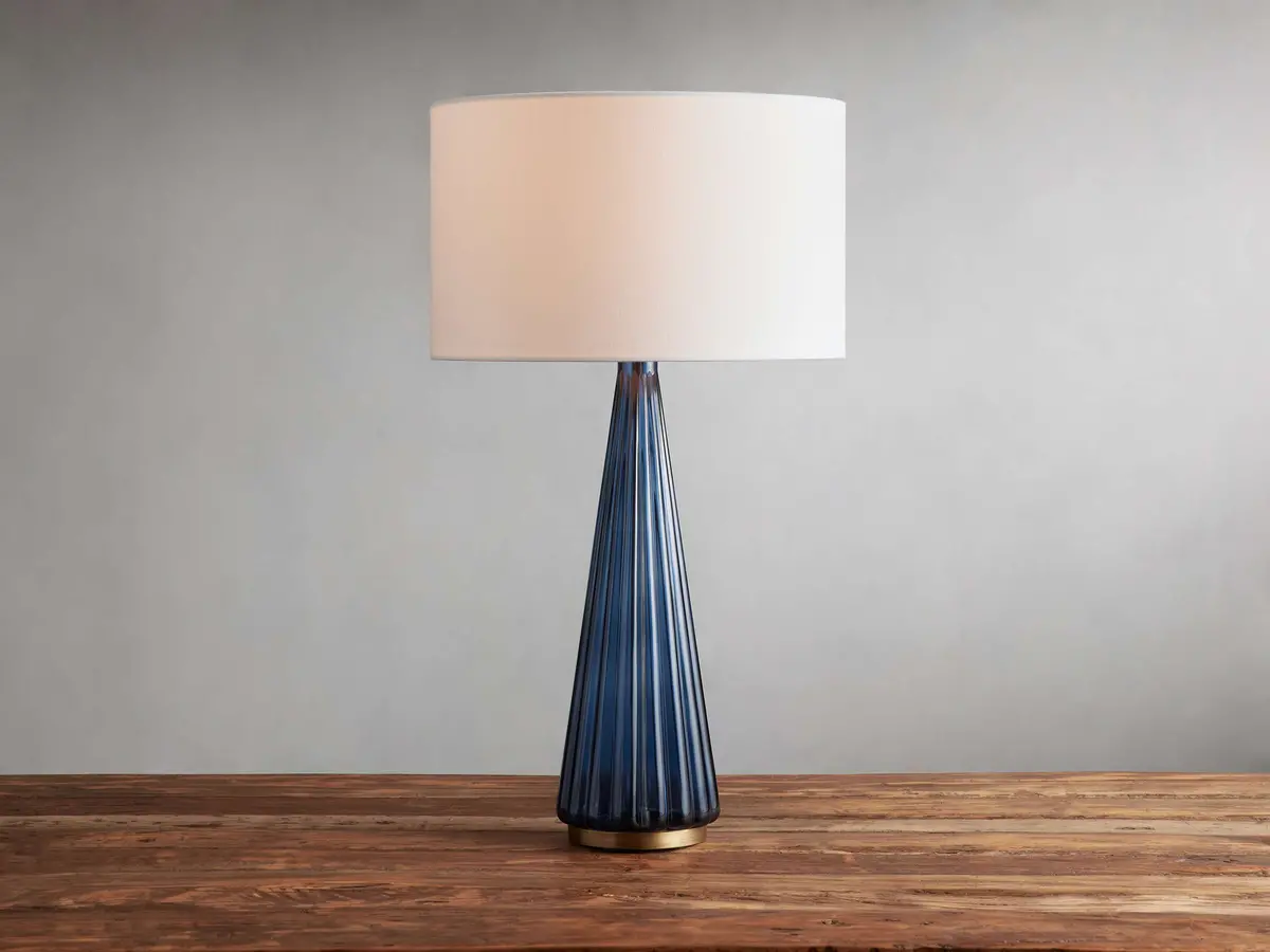 Elisabetta Table Lamp In Blue 1
