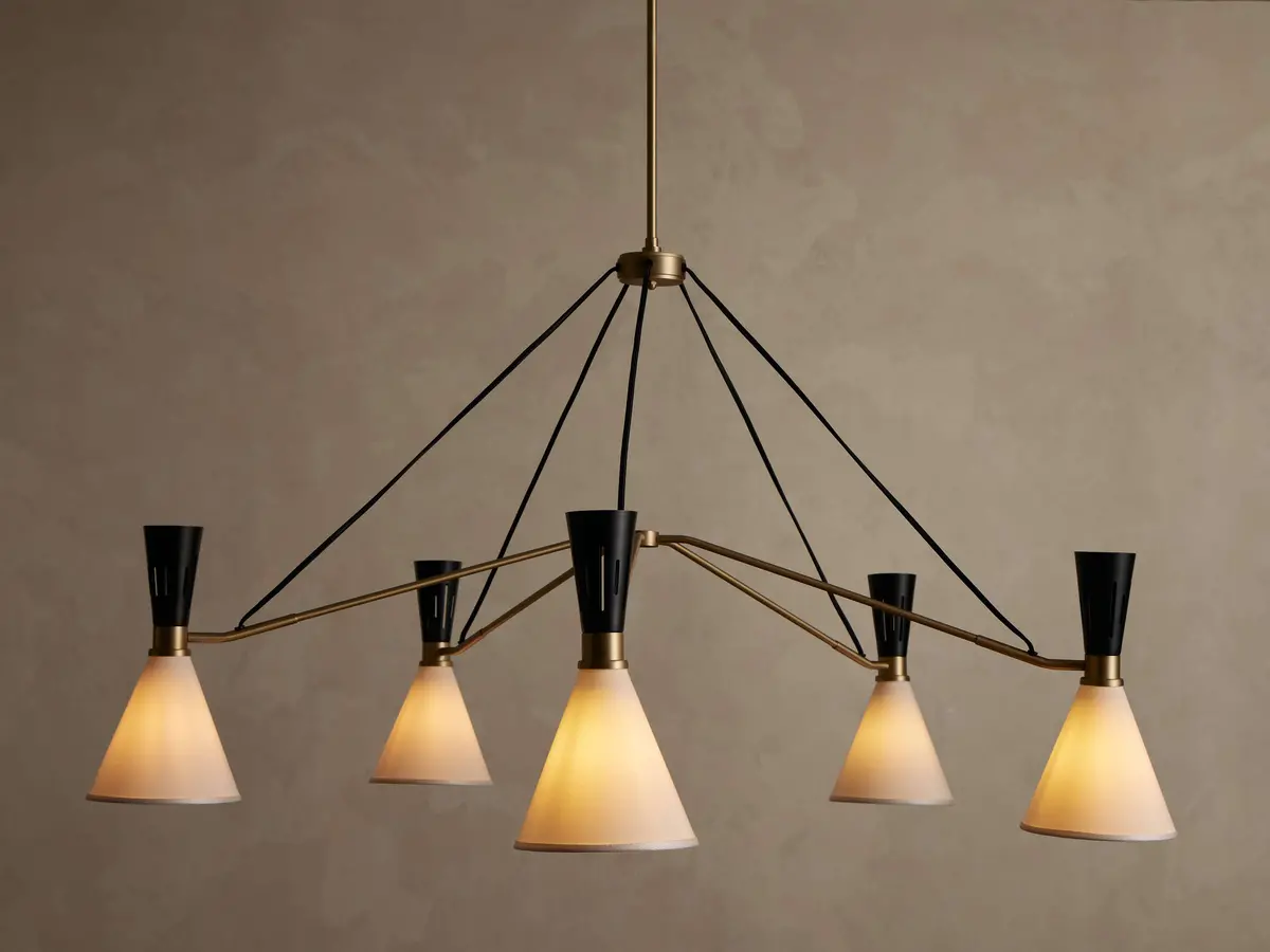 Ramsey Round Chandelier 1