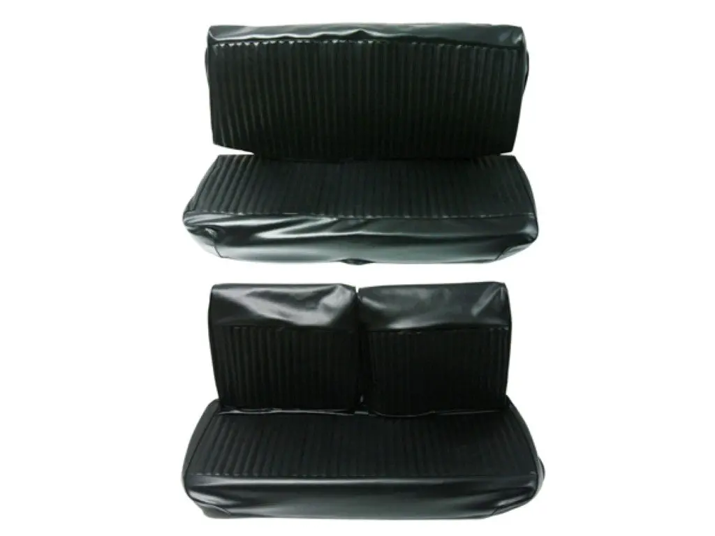 6614-Ben-C 1970 Dart Duster Swinger Front Bench Rear Bench Seat Cover Set 1