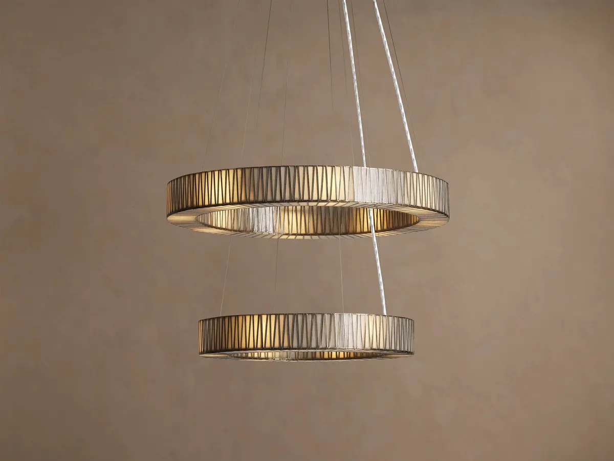 Jeunet 2-Tier Round Chandelier 1