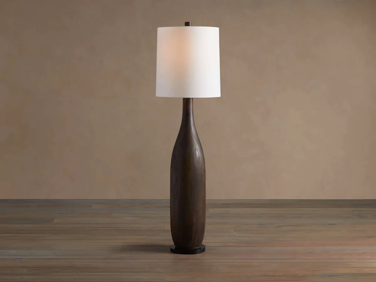 Briar Floor Lamp In Espresso 1