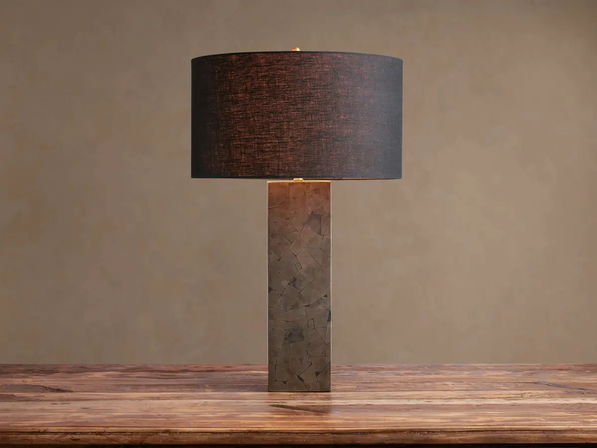 Pyrite Table Lamp 1