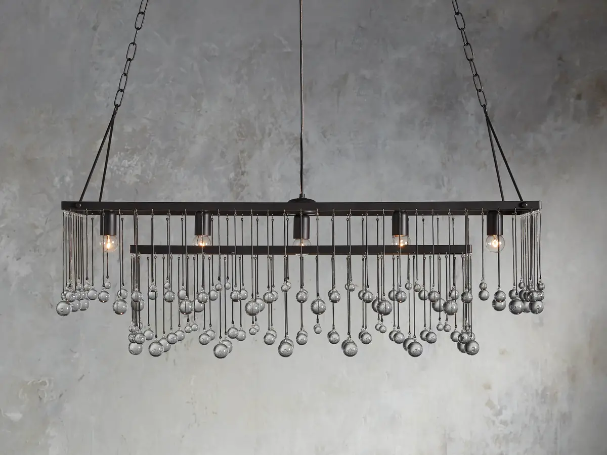 Aubrey Rectangular Chandelier 1