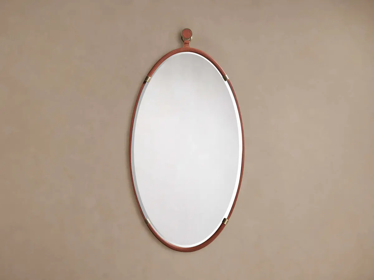 Clement Vertical Oval Wall Mirror 1