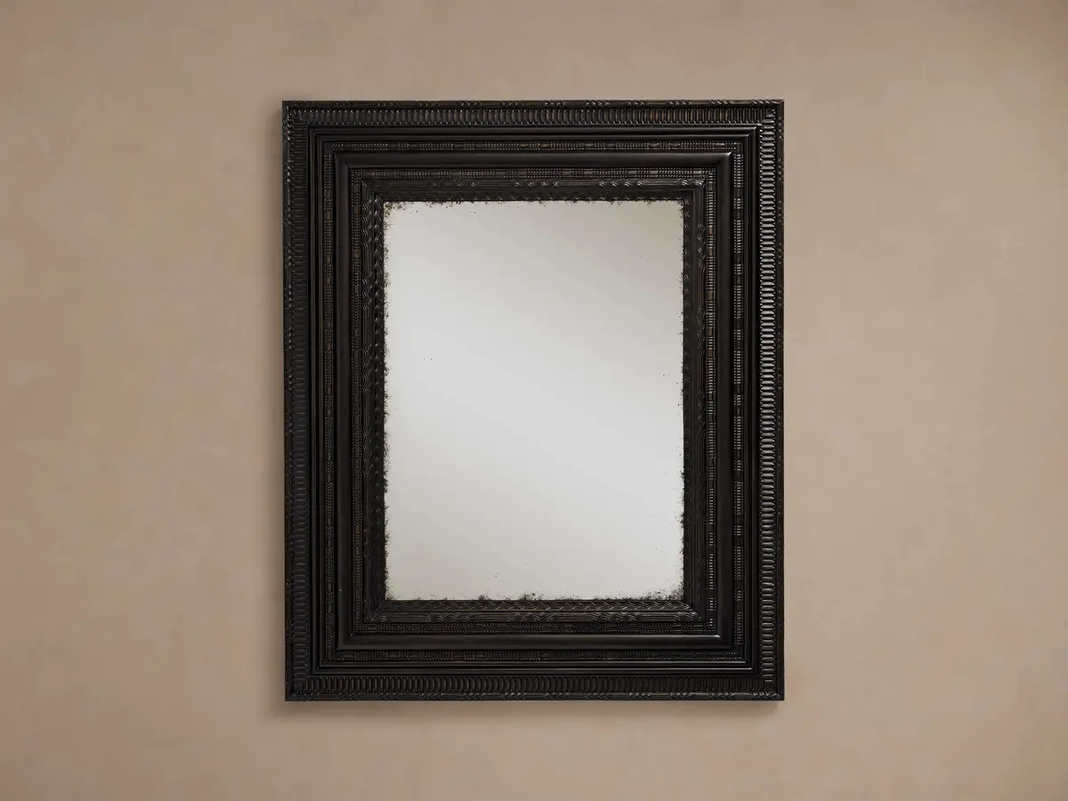 Mohaka Wall Mirror Ii In Black 1