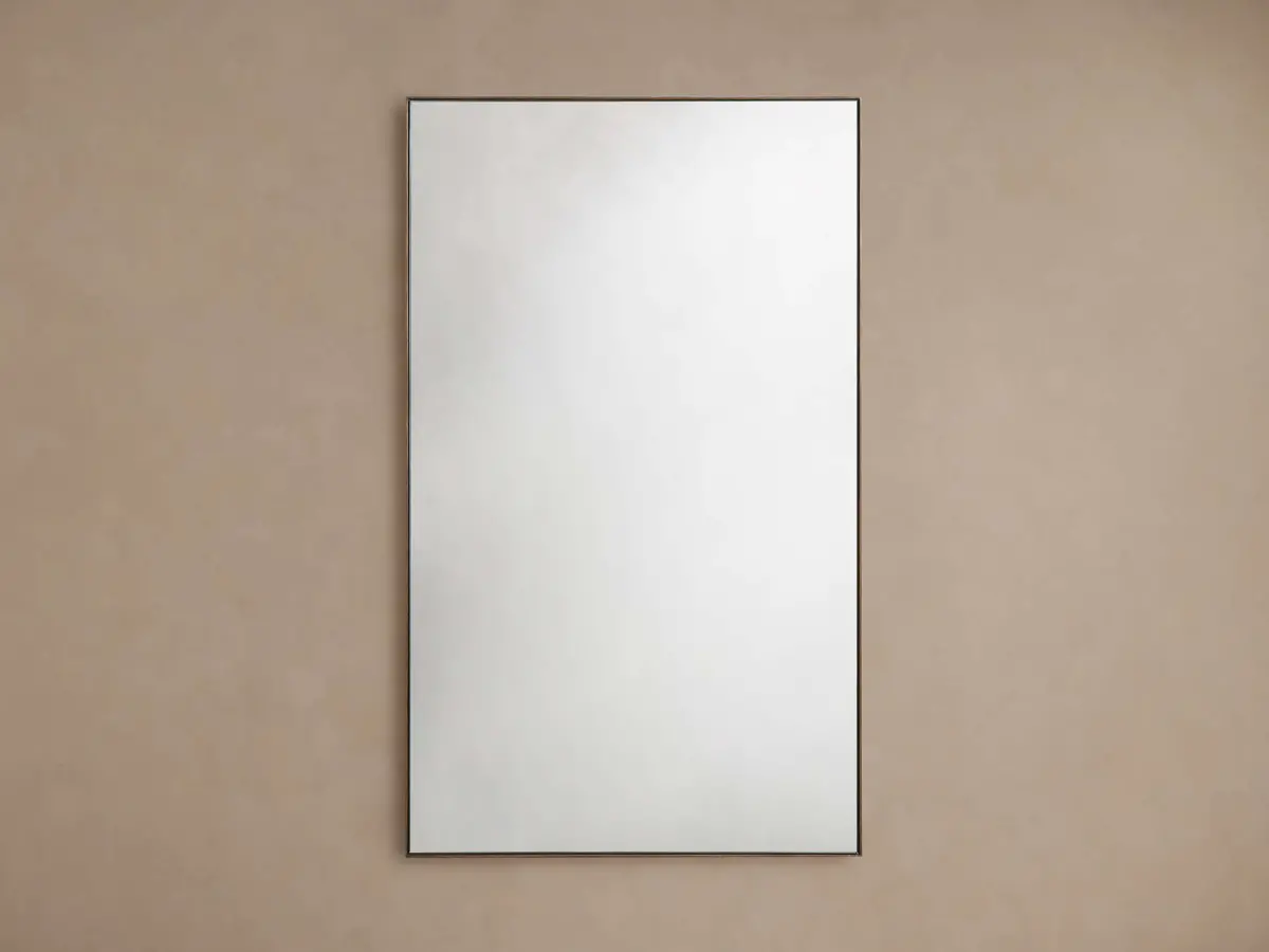 Lira 60" Oak Wall Mirror 1