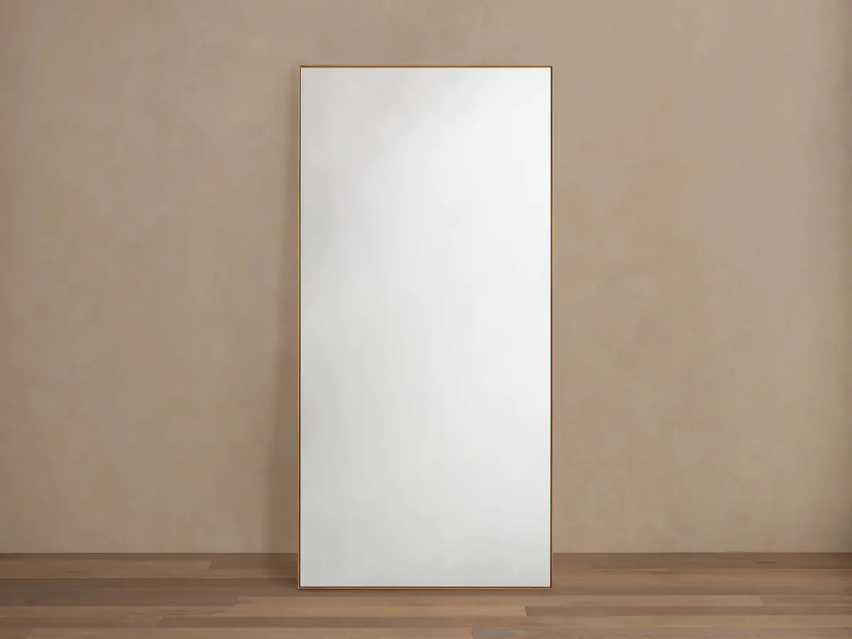 Lira Oak Floor Mirror 1