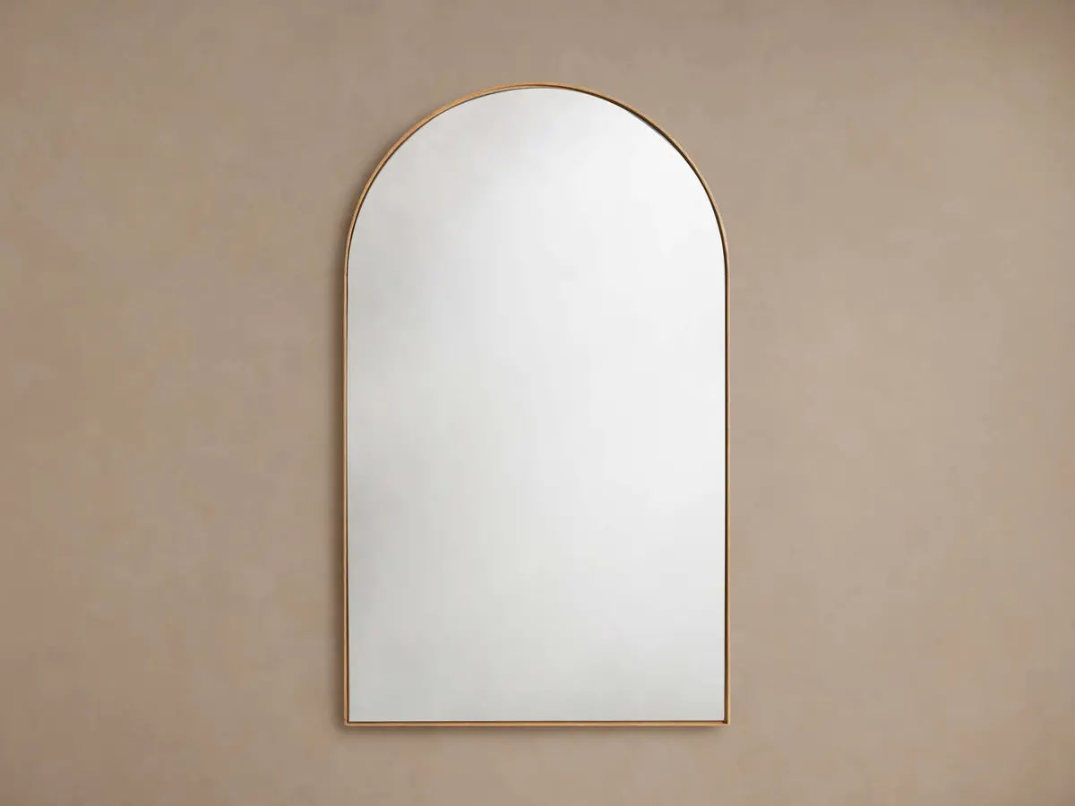 Lira Oak Arch Wall Mirror 1