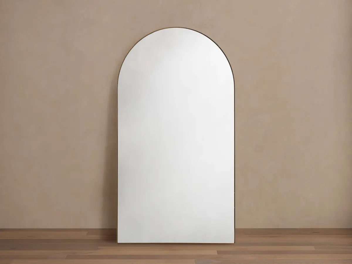 Lira Oak Arch Grand Floor Mirror 1