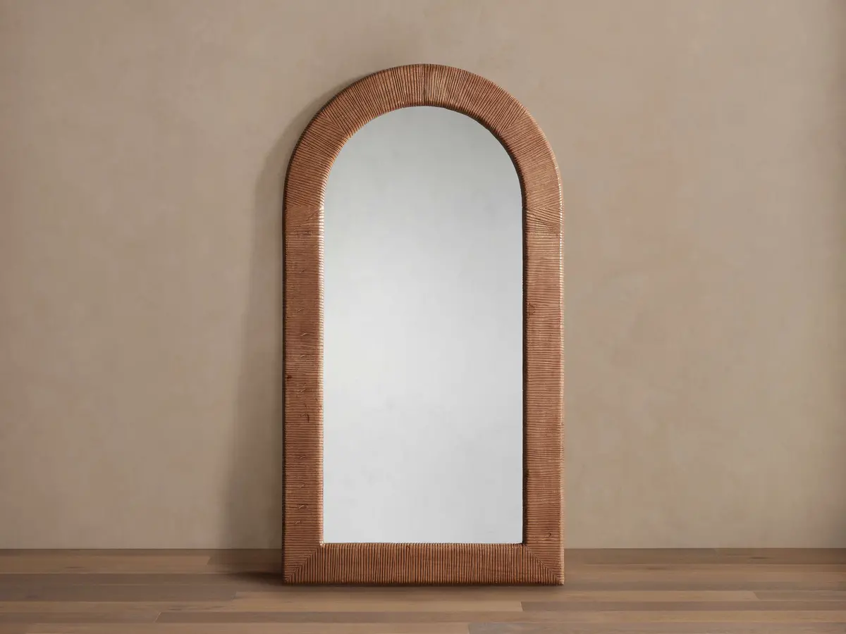 Chisel Arch Floor Mirror 1