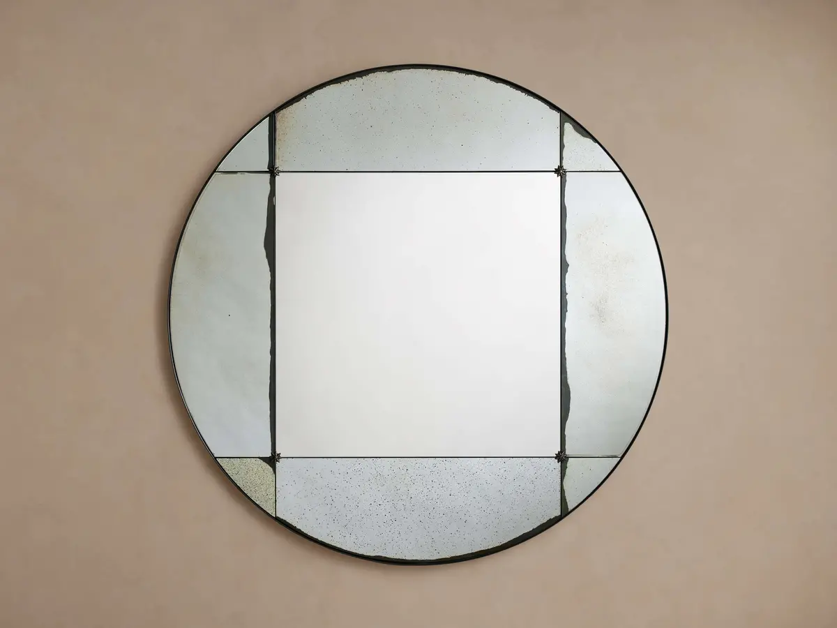 Madera Round Wall Mirror 1