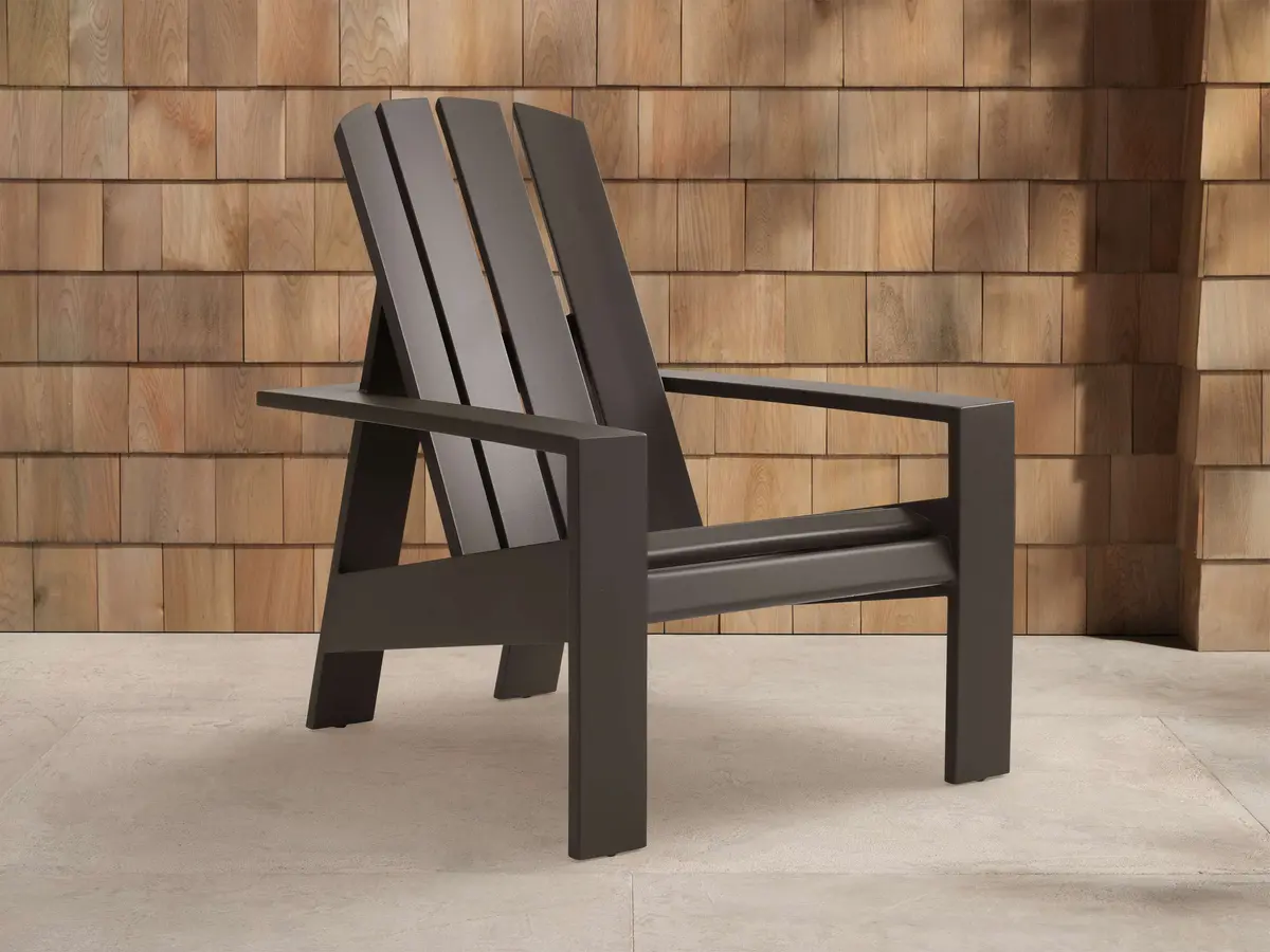 Adirondack Outdoor Aluminum Lounge Chair 1