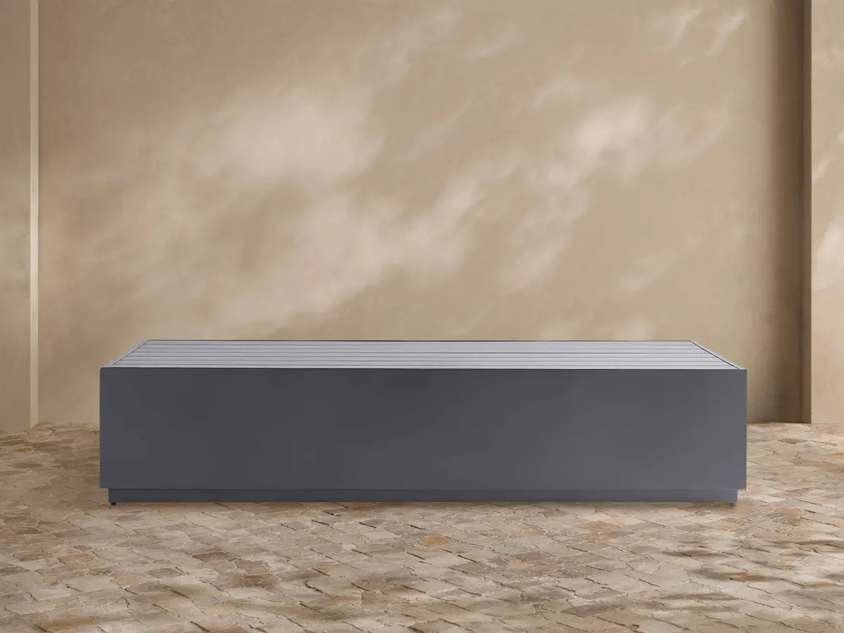 Bal Harbour Outdoor Aluminum Coffee Table 1