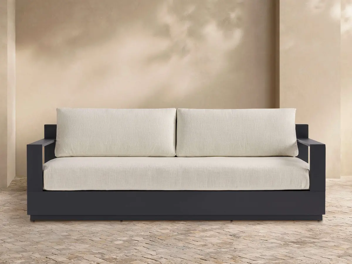 Bal Harbour Outdoor Aluminum Sofa 1