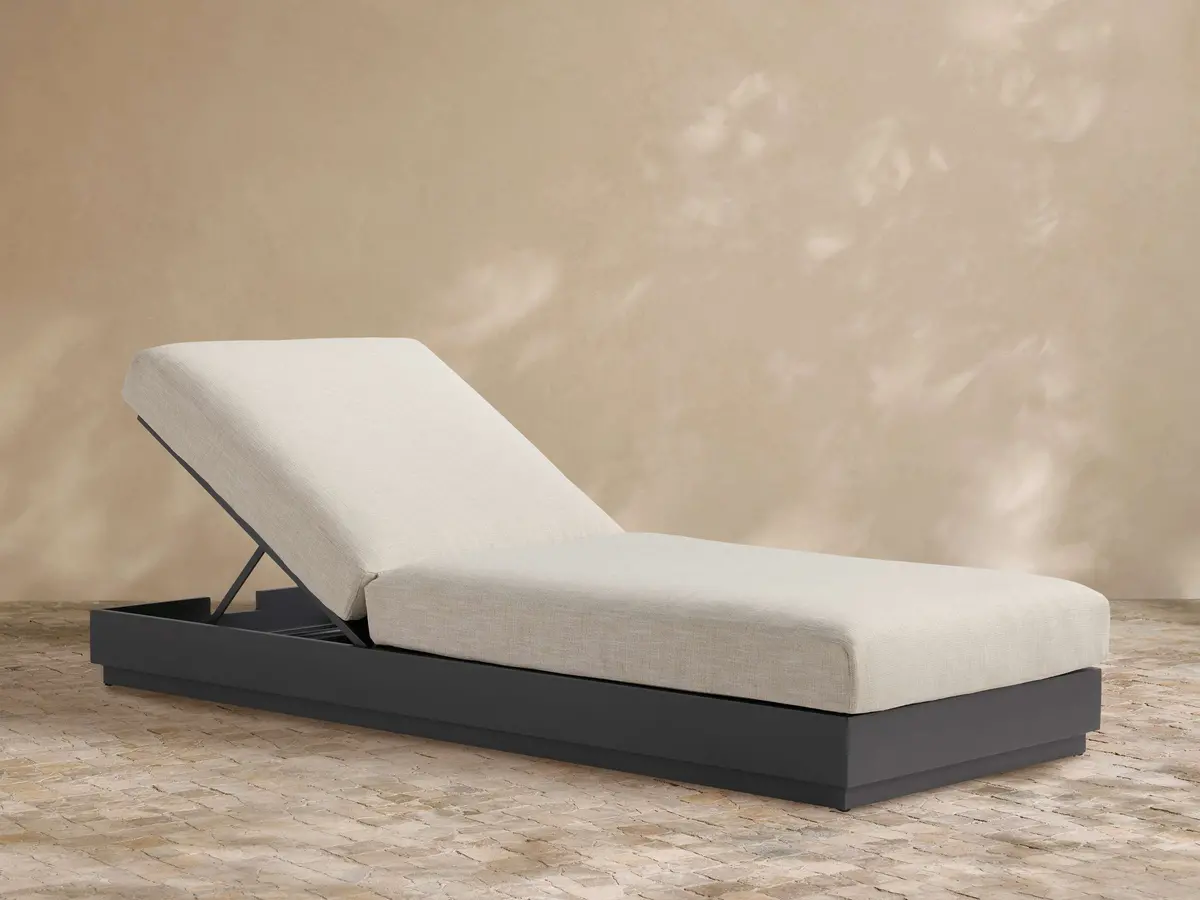 Bal Harbour Outdoor Aluminum Chaise 1