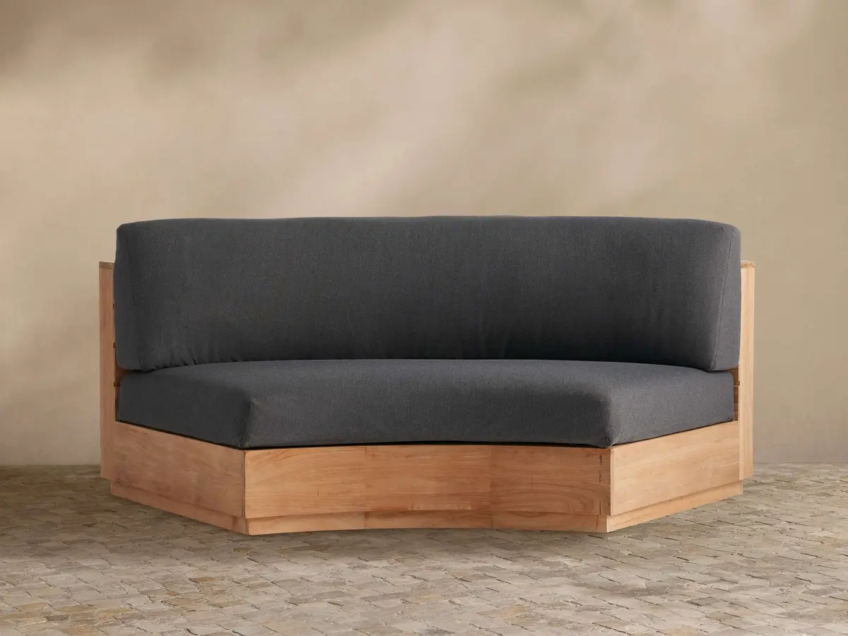 Bal Harbour Outdoor Curved Sofa 1