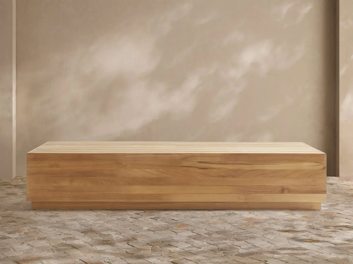 Bal Harbour Outdoor Teak Coffee Table 1