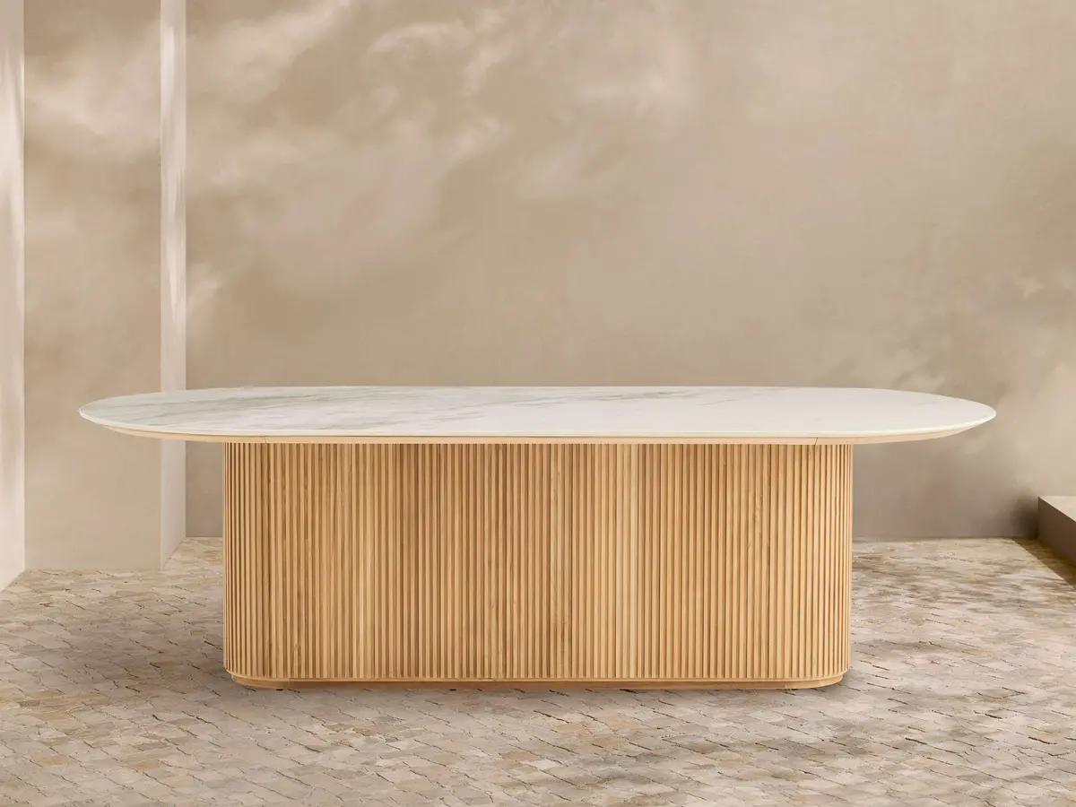 Beaumont Outdoor Teak Dining Table 1