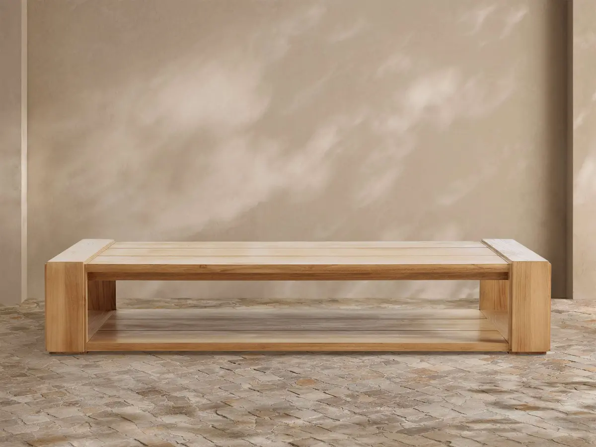 Canyon Outdoor Teak Coffee Table 1