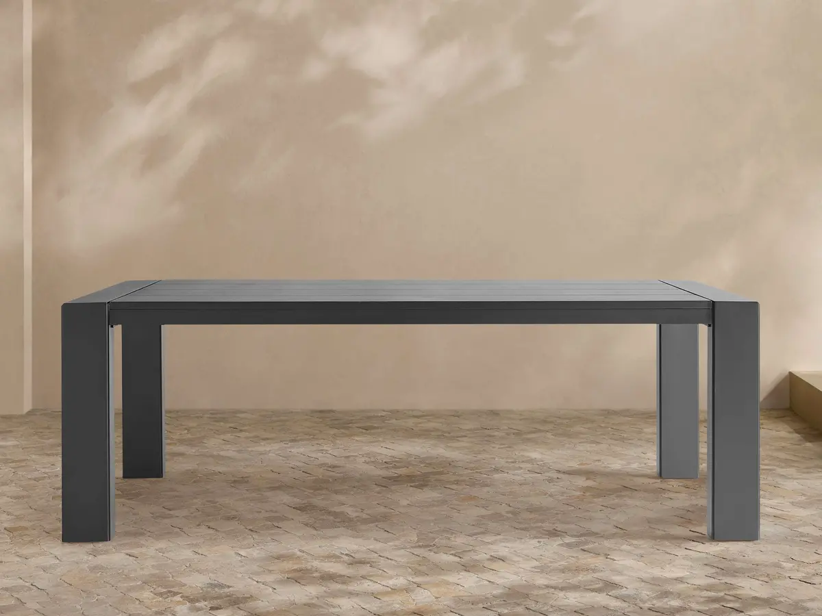 Canyon Outdoor Aluminum Dining Table 1