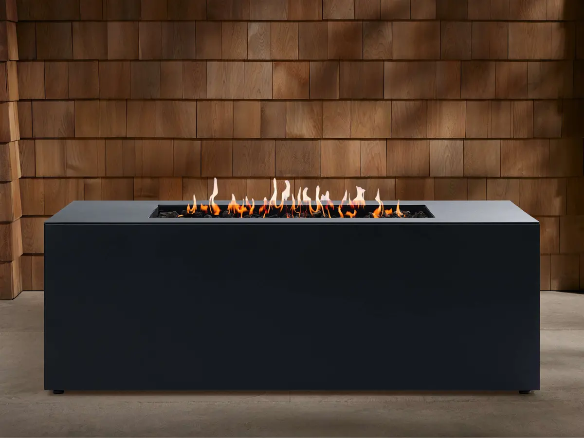 Coden Rectangular Propane Fire Pit 1